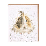 Wrendale Style Queen Guinea Pig Card