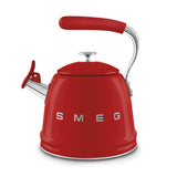 Smeg Red Stovetop Whistling Kettle 2.3L Smeg Red Stovetop Whistling Kettle 2.3L