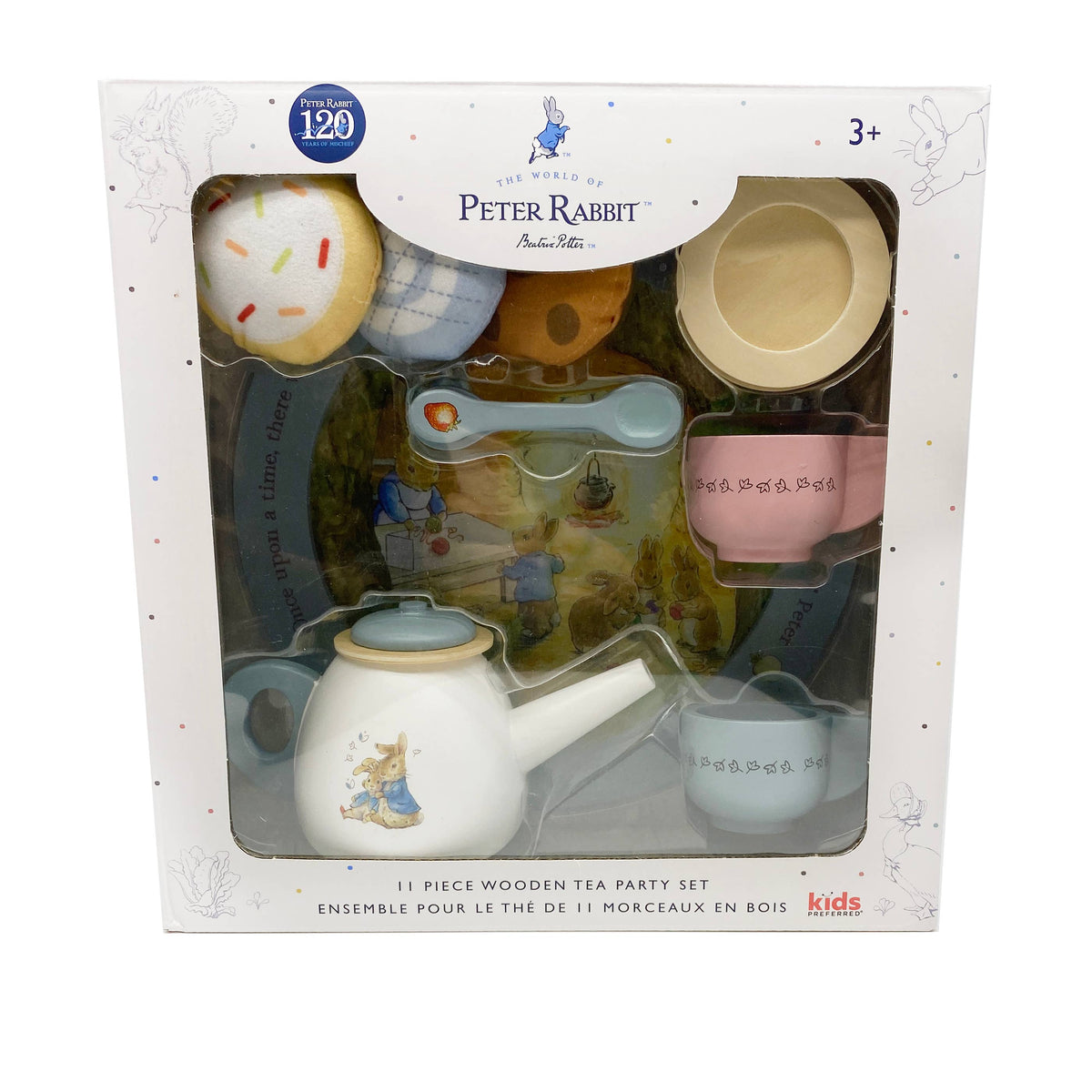 Beatrix Potter 11 Piece Wooden Tea Set – Taste Of Britain