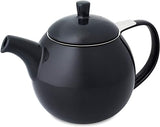 For Life 24oz Teapot with Infuser Black Graphite