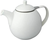 For Life 45oz Teapot with Infuser White