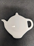 White Ceramic Tea Bag Holder