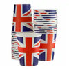 Union Jack Paper Cup 50pk