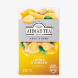 Ahmad Tea Lemon & Ginger 20 bags