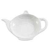 White Porcelain Tea Bag Rest