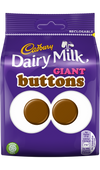 Cadbury Chocolate Buttons Giant Bag 119g