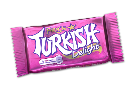 Fry's Turkish Delight 50g | UK Rose Jelly Chocolate — Taste of