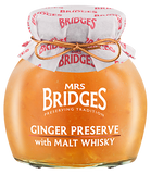 Mrs Bridges Ginger Preserve with Malt Whisky 340g