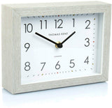 Thomas Kent 7" Smithfield Silver Birch Mantel Clock