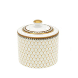 Halcyon Days Antler Trellis Ivory Sugar Pot