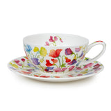 Dunoon Floral Fiesta Teacup & Saucer