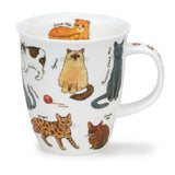 Dunoon Nevis Designer Cats Mug 16oz