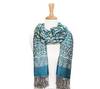 Trinity Knot Aqua Blue Scarf 28"x70"