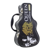 Queen Guitar Tin Crew Socks 3 Pack Set