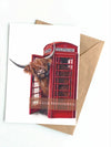 Got 10p Highland Cow Greeting Card