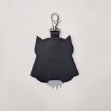 Union Jack Owl Leather Bag Charm