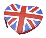 Union Jack Heart Purse