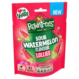 Nestle Rowntree's Sour Watermelon Gummy Lollies Pouch 130g * NEW*