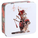 Campbells Shortbread Cat with Bagpipes Tin 90g