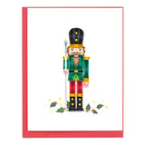 Quilling Card Nutcracker (Deep Green) Card