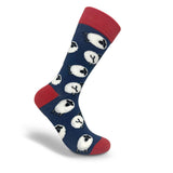 Thomas Joseph Navy/Red Socks - Sheep Art: Mens