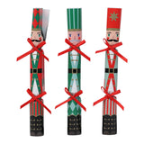 Nutcracker Christmas Saucer Crackers 8pk