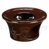 Ceramic Teapot Warmer Dark Brown