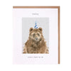 Wrendale 'Have a Bear On Me' Age 30 Bear Birthday Card