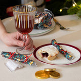 Partridge & Pear Christmas Saucer Crackers -