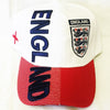 3D England Hat - White/Red