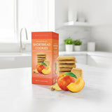 Biscottea Ginger Peach Shortbread 5.3oz
