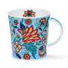 Dunoon Lomond Jacobean Blue and White Mug