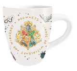 Harry Potter Crest Vintage 25oz Jumbo Curved Ceramic Mug