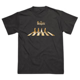 Abbey Road Gold T-Shirt: Black / S