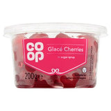 CO OP Glace` Cherries 200g