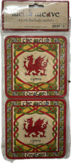 Welsh Dragon Coaster Set of 4