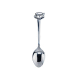 Fino Demi Spoon, Stainless Steel Cup and Saucer Design,