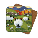 Thomas Joseph Time To Put Ewer Feet Up - Coaster