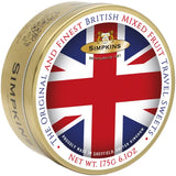 Simpkins Union Jack Flag Tin Mixed Fruit Drops 7oz