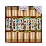 Robin Reed Christmas Crackers 6 Luxury Crackers each containing a Nutcracker Ornament