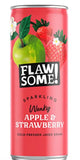 Flawsome  Apple & Strawberry Lightly Sparkling Drink 250ml