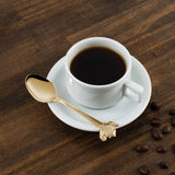 Fino Demi Spoon, Teapot Design, Gold Plated