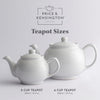 Price & Kensington Matte Cream 6 cup Teapot 37fl