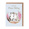 Wrendale Happy Purr-day Cat Birthday Card
