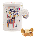 Christmas Stag (Deer) Clotted Cream Fudge Tin