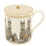 Halycon Days Westminster Mug rimed in gold