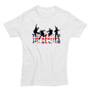 Beatles Jumping UJ Fitted T-Shirt: White / Large
