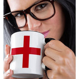 England Flag- St Georges Cross on white 15oz