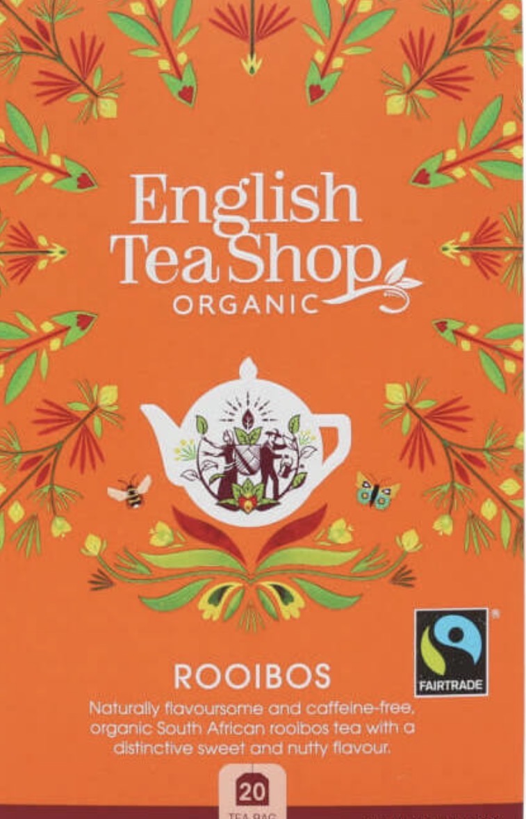 English Tea Shop Fair Trade Rooibos 20 Tea Bag Sachet – Taste Of Britain