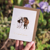 Wrendale Little Sentiments Card Close to You